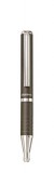 ZEBRA "SL-F1", 0,24 mm, teleszkópos, metálszürke tolltest, kék golyóstoll