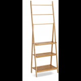 ZELLER fürdőszobai polc, 3 polc, bambusz, 53×30,5×153,5 cm (18981)