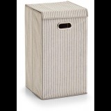 ZELLER textil szennyeskosár, 32 × 32 × 57 cm, bézs színű (14653)