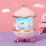 Zenélő nyuszis körhinta, kivetítős éjjeli fény