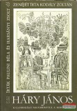 Zeneműkiadó Paulini Béla - Harsányi Zsolt - Háry János kalandozásai Nagyabonytul a Burgváráig