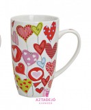 Zentrada Europe GmbH & Co KG Delpstr. 5b D-97084 Würzburg Germany info@zentrada.hu Porcelán bögre szív minta 380ml