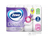 Zewa Deluxe 3 rétegű toalettpapír, Lavender Dreams, 24 tekercs