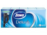Zewa Deluxe illatmentes 3 rétegű papír zsebkendő, 10x10db-os