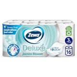 Zewa Deluxe toalettpapír 3 rétegű 16 tekercs Jasmine Blossom