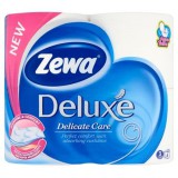 Zewa Deluxe toalettpapír 4 tekercses fehér (3228) (Z3228) - Vécépapír