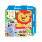 Zikin Happy Zoo - Vidám Állatkert szivacs puzzle