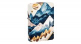 Zippo 46262 Öngyújtó, Mountain Collage Design