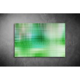 Zöld Absztrakt Vászonkép 014 eh-014