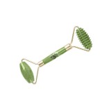 Zöld jáde görgős arc masszírozó - természetes bőrápolás és relaxáció eszköz arcápoláshoz