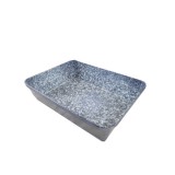 Zománc sütőtepsi 23 x18 cm