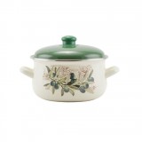 Zománcozott lábas, 20 cm+fedő, 3,3 liter - Ingyenes szállítással