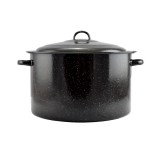 Zománcozott lábas, fedővel, 36 cm, 20 liter - Ingyenes szállítással