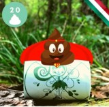 Zooro PoopHero lebomló kakizacskó, 20 db-os kiszerelés