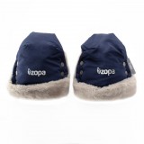 Zopa Fluffy téli kesztyű babakocsira - Royal Blue