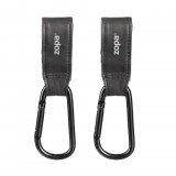 Zopa Multifunkcionális szíj klipsz DELUXE 2 db Black