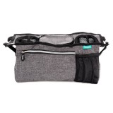 Zopa rendező táska babakocsira két italtartóval