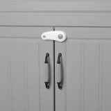 Zopa Szekrényzár 2 db white/grey