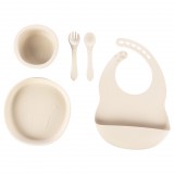 Zopa Szilikon étkezési szett - bézs Sand Beige