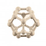 Zopa Szilikon rágóka Atom - bézs Sand Beige