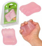 Zselés marokerősítő, kézerősítő MEDIUM – pink – EB-Fit