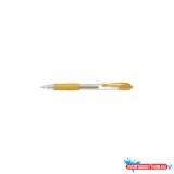 Zselés toll 0,7mm, nyomógombos Pilot G-2, írásszín arany
