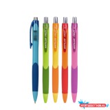 Zselés toll nyomógombos vegyes színek 0,7mm Antilop Fruit írásszín kék