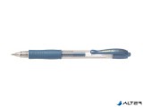 Zseléstoll, 0,32 mm, nyomógombos, PILOT 'G-2 Metallic', kék