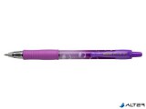 Zseléstoll, 0,32 mm, nyomógombos, PILOT 'G-2 Purple Bubble', kék