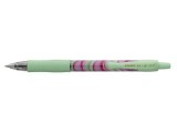 Zseléstoll, 0,32 mm, nyomógombos, zöld tolltest, PILOT G-2 Flow, kék (PG27FLG)