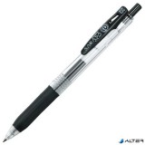 Zseléstoll, 0,33 mm, nyomógombos, ZEBRA "Sarasa Clip", fekete