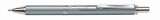 Zseléstoll, 0,35 mm, nyomógombos, ezüst tolltest, PENTEL EnerGel BL-407 kék (PENBL407)