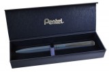 Zseléstoll, 0,35 mm, rotációs, matt kék tolltest, PENTEL EnerGel BL-2507 kék (PENBL2507C)