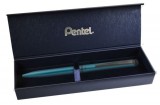 Zseléstoll, 0,35 mm, rotációs, matt türkiz tolltest, PENTEL EnerGel BL-2507 kék (PENBL2507S)