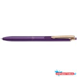 Zseléstoll 0,5mm, exkluzív gravírozható lila fém test, új klipsz Zebra Grand Sarasa, írásszín kék