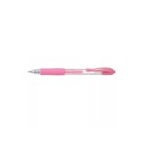 Zseléstoll 0,7mm, nyomógombos Pilot G-2, írásszín pasztell rózsaszín