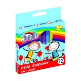 Zsírkréta FIORELLO kerek hegyezett 12 színû