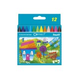 Zsírkréta készlet, Connect, 12 klf. szín