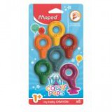 Zsírkréta, MAPED "Color`Peps Baby", 6 különböző szín [6 db]