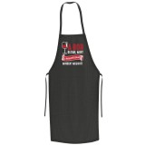 Zsona Dekor A bor olyan mint a ragasztószalag - Fekete kötény