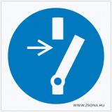 Zsona Dekor A készülék nyitás előtt kikapcsolandó! Műanyag tábla 200x200 mm