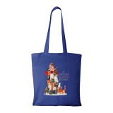 Zsona Dekor A macskák boldoggá tesznek - Bevásárló táska kék