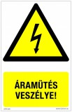 Zsona Dekor Áramütés veszélye! Öntapadós matrica 320x500 mm