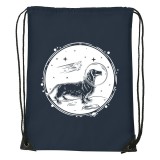 Zsona Dekor Asztronauta tacskó - Sport táska navy kék