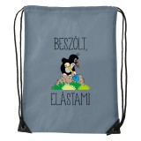 Zsona Dekor Beszólt, elástam! - Sport táska szürke