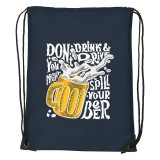 Zsona Dekor Dont drink and drive - Sport táska navy kék