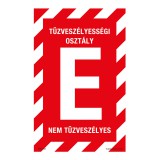 Zsona Dekor E tűzveszélyességi osztály nem tűzveszélyes Utánvilágító műanyag tábla 160x100 mm