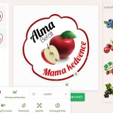 Zsona Dekor Egyedileg tervezhető KAMRA CÍMKÉK