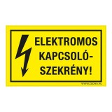 Zsona Dekor Elektromos kapcsolószekrény! Műanyag tábla 160x250 mm