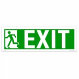 Zsona Dekor Exit piktogrammal Öntapadós matrica 300x100 mm